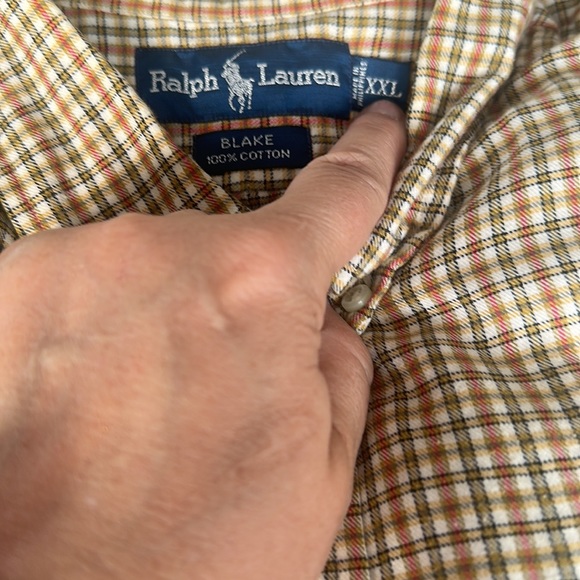 Ralph Lauren long Sleeve Button Down Shirt Xxl - Picture 3 of 3